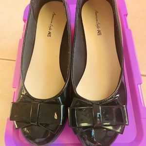 Girls American Eagle black dress shoes